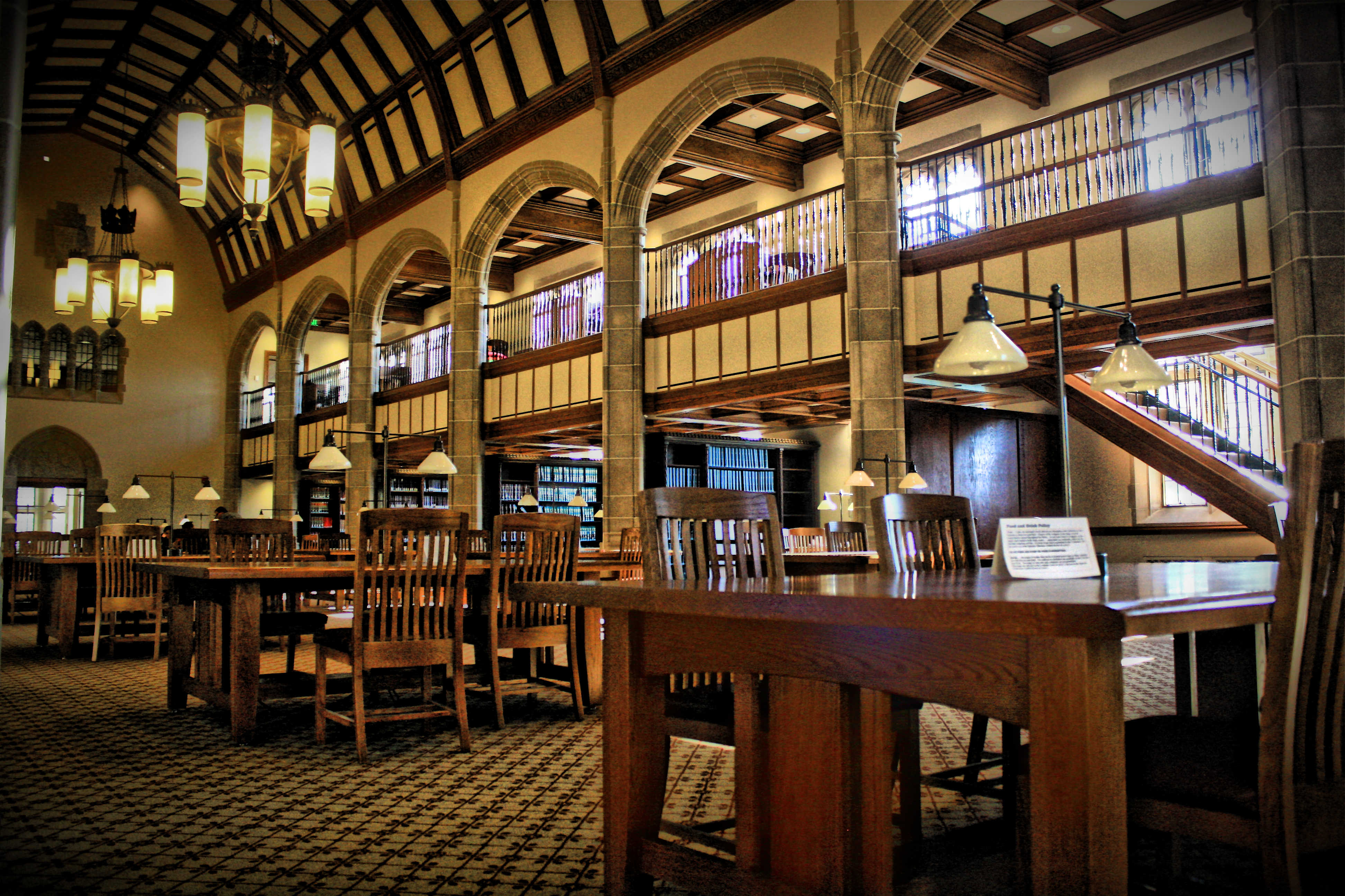 Notre Dame Law Library - Image Taken by Michael Fernandes